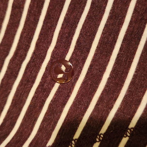 Lululemon Striped Long Sleeve Tee - Picture 5 of 7